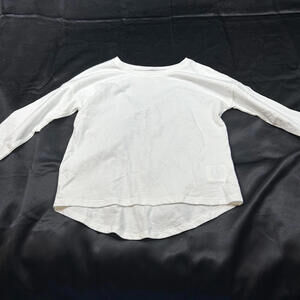 Old Navy Girls White Long Sleeve Shirt Size 6-7‎ Years Youth